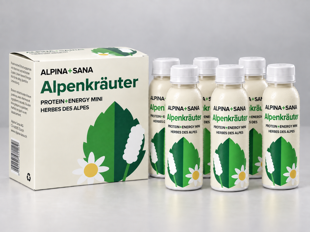 PROTEIN+ENERGY MINI Alpenkräuter, 6er-Box