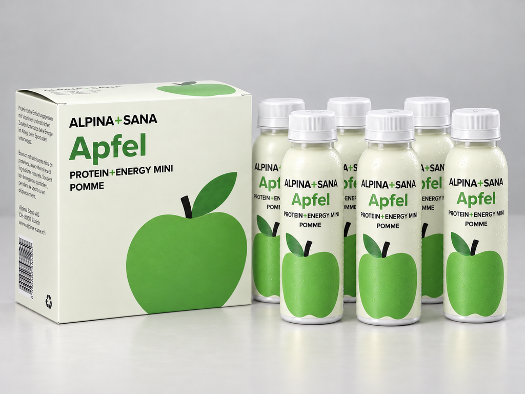 PROTEIN+ENERGY MINI Apfel, 6er-Box