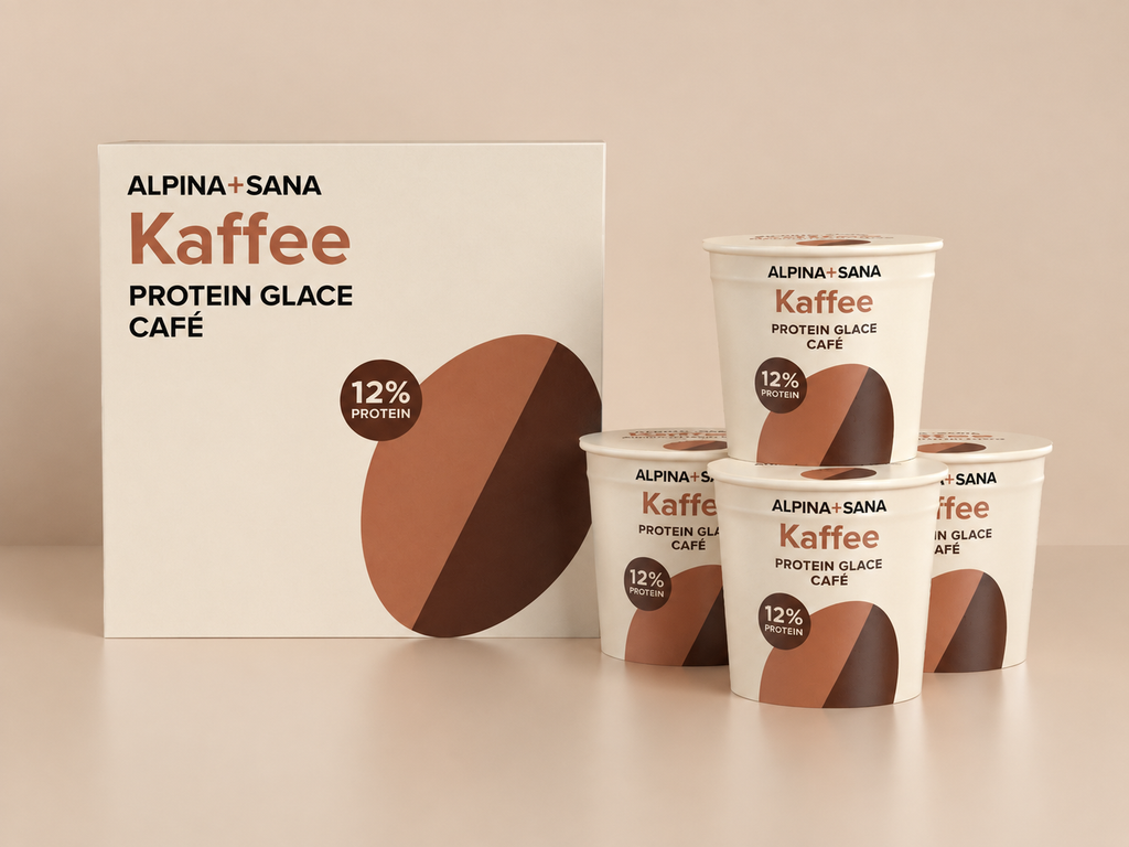 Protein Eiscreme Kaffee, 4er-Box