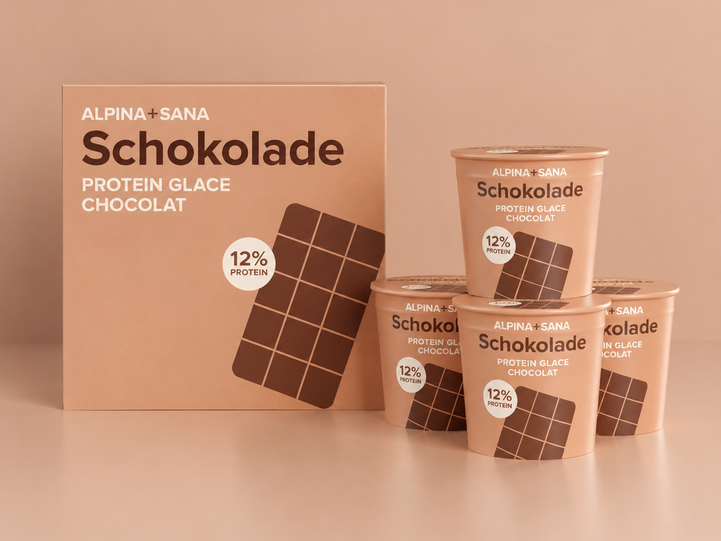 Protein Eiscreme Schokolade, 4er-Box