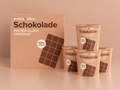Protein Eiscreme Schokolade, 4er-Box