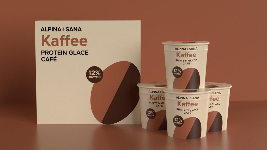 Protein Eiscreme Kaffee, 4er-Box