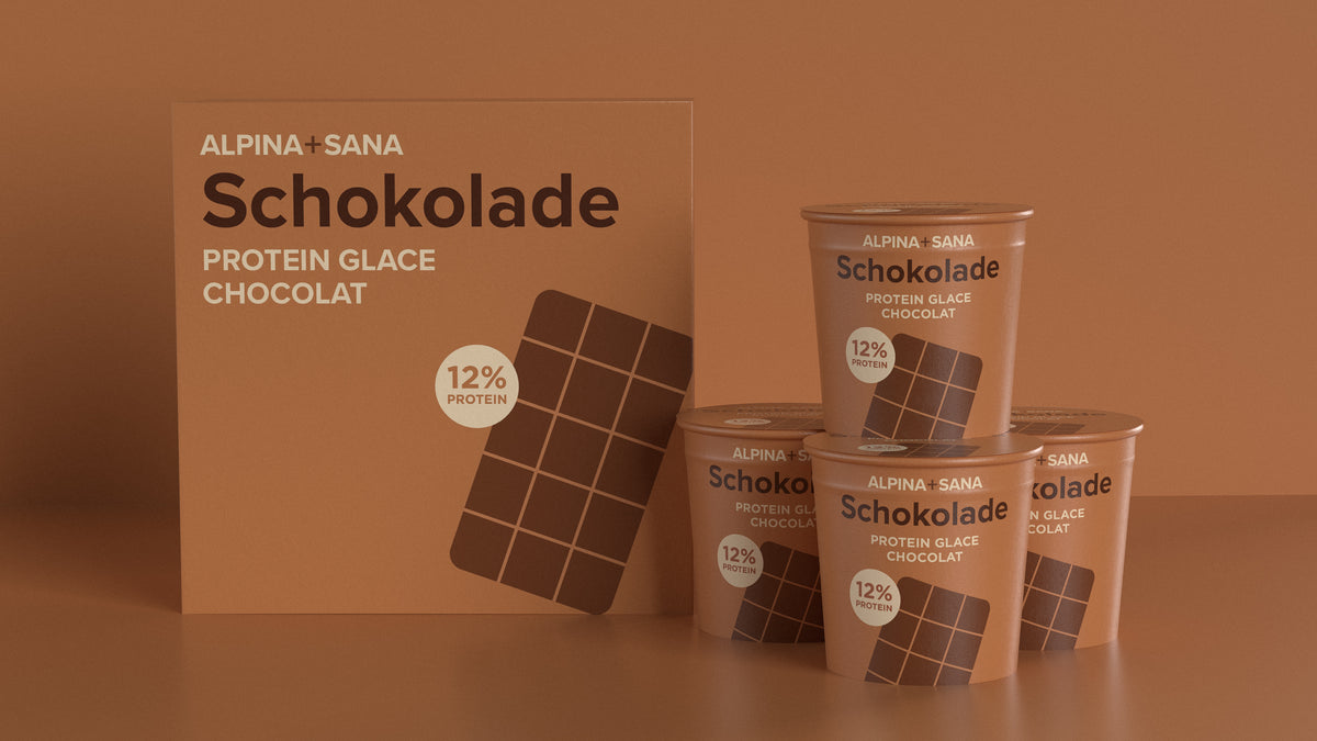 Protein Eiscreme Schokolade, 4er-Box