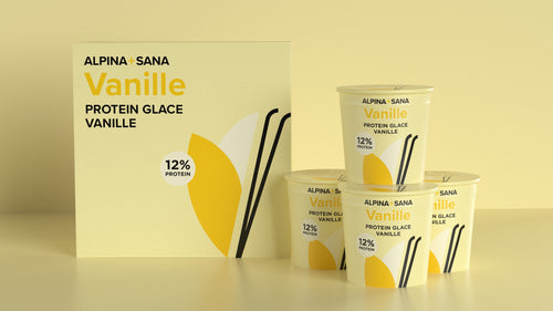 Protein Eiscreme Vanille, 4er-Box